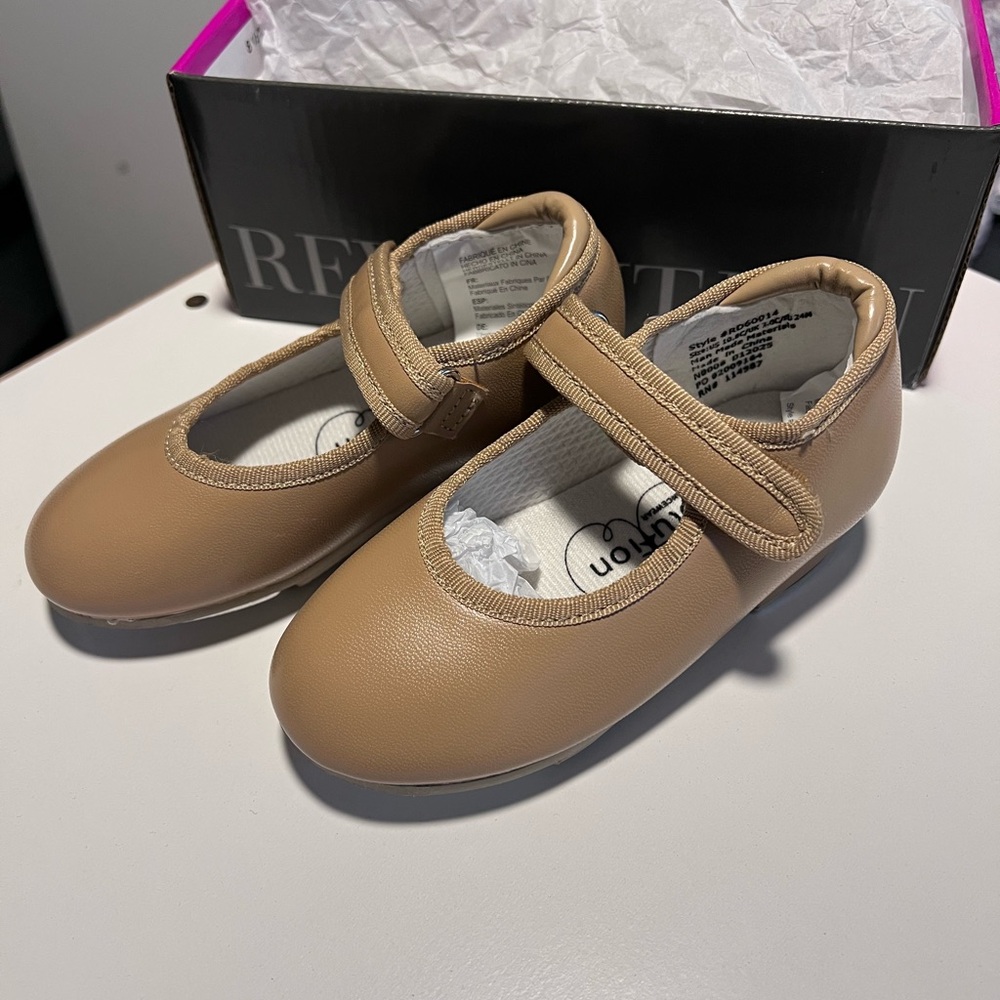 Tan Tap Shoes